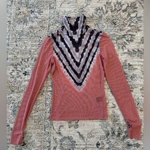 AFRM Monochrome Mesh Top